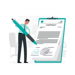 Signature électronique contrat commercial